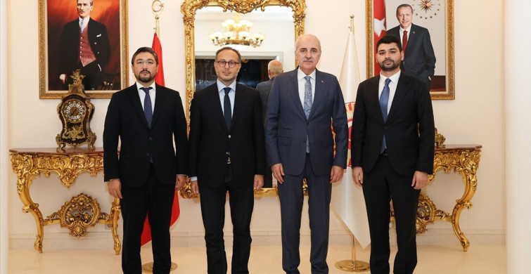 TBMM Başkanı Kurtulmuş, TÜRKPA Genel Sekreterini Ağırladı