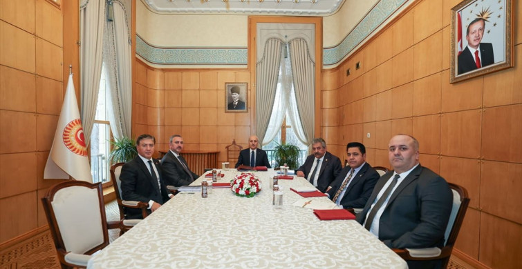 TBMM Başkanı Kurtulmuş'tan Komisyon Görüşmesi