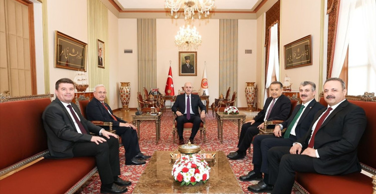 TBMM Başkanı Numan Kurtulmuş, Aksaray Heyetini Ağırladı