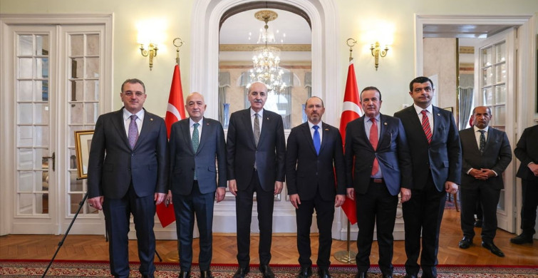 TBMM Başkanı Numan Kurtulmuş Bükreş Büyükelçiliğini Ziyaret Etti