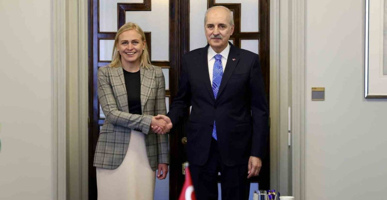 TBMM Başkanı Numan Kurtulmuş, Finlandiya Dışişleri Bakanı ile Görüştü