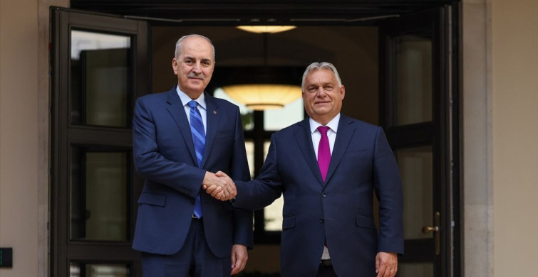 TBMM Başkanı Numan Kurtulmuş, Macaristan Başbakanı Viktor Orban ile Görüştü