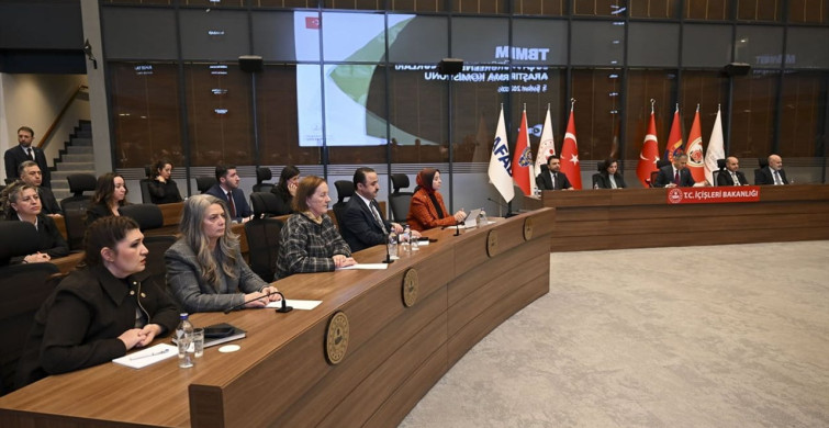 TBMM Komisyonu İçişleri Bakanı Yerlikaya ile Bir Araya Geldi