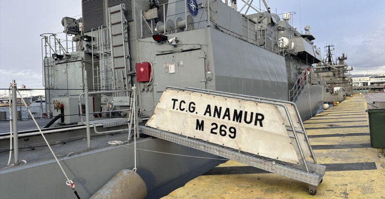 TCG Anamur'un Yunanistan Misafiri: NATO Görevi İçin Pire Limanı'nda