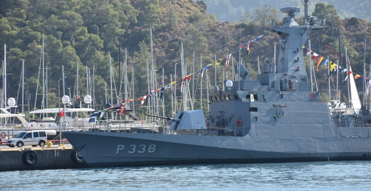 TCG Bora Hücumbotu Marmaris’te Ziyarete Açıldı