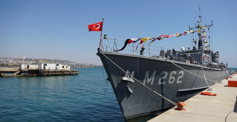 TCG Enez Gemisi Tekirdağ'da Ziyarete Açıldı