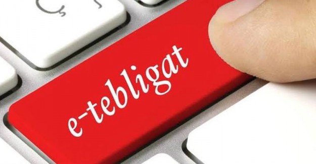 Tebligatlar Artık Elektronik Ortamdan Gönderilecek