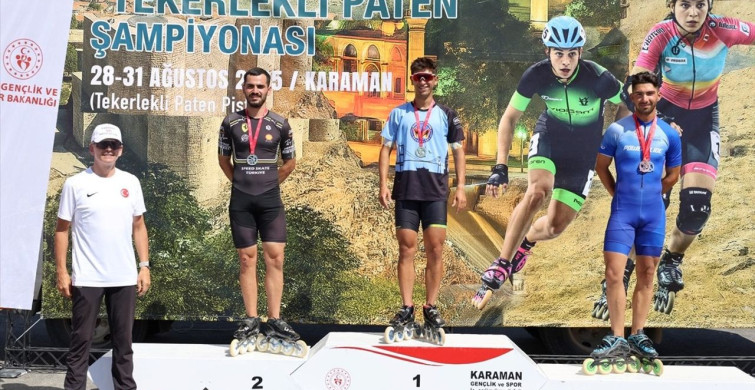 Tekerlekli Paten Türkiye Şampiyonası Finali Karaman'da Gerçekleşti