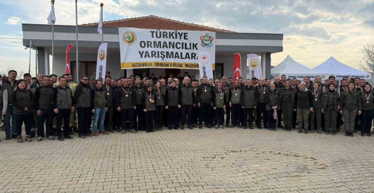Tekirdağ Orman İşletme Müdürlüğü, Türkiye Ormancılık Yarışmaları’nda İstanbul Birincisi Oldu