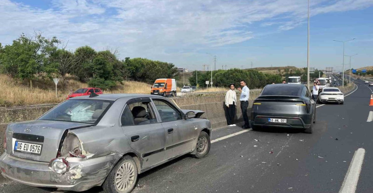 Tekirdağ’da 500 metre arayla iki zincirleme kaza