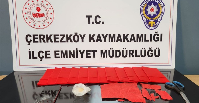 Tekirdağ'da Aile İçi Şiddet İhbarı Üzerine Uyuşturucu Ele Geçirildi