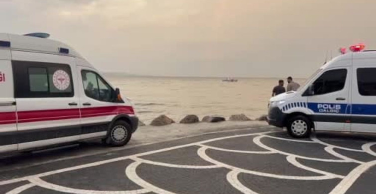 Tekirdağ'da denizde kaybolan kişi için arama çalışmaları devam ediyor