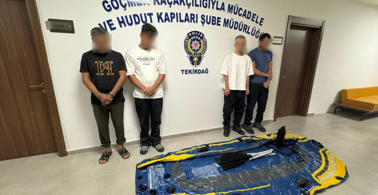Tekirdağ'da Düzensiz Göçmen Operasyonu