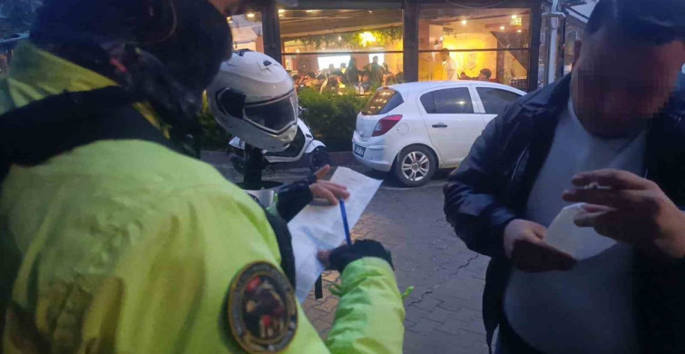 Tekirdağ'da Ehliyetsiz Sürücüye 80 Bin TL Ceza