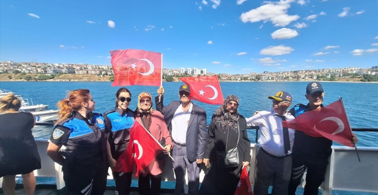 Tekirdağ'da Gaziler Günü Etkinliği: Tekne Turu Düzenlendi