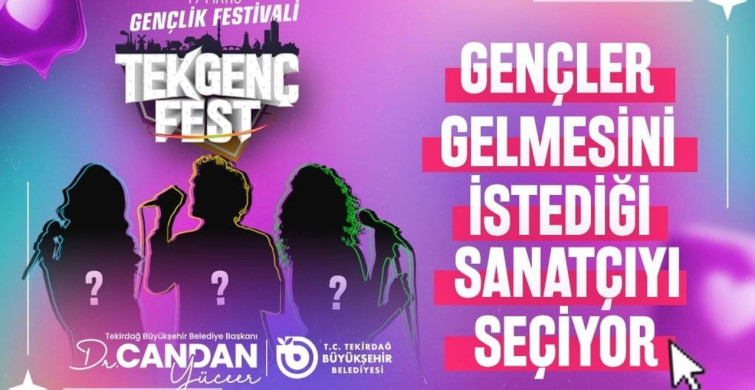 Tekirdağ’da Gençler Sanatçıları Seçiyor
