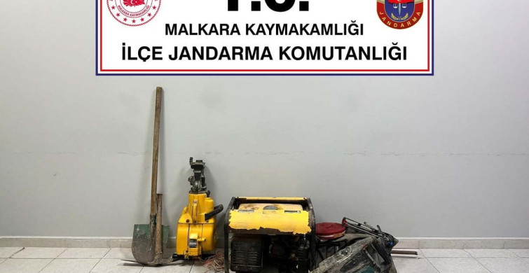 Tekirdağ'da Kaçak Kazı Operasyonu: Üç Şüpheli Yakalandı