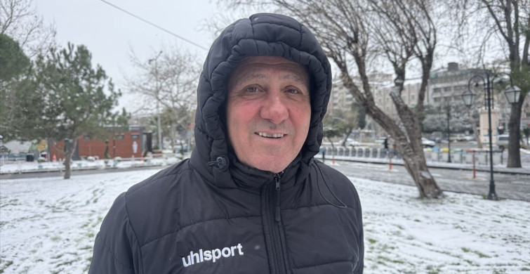 Tekirdağ'da Kar Keyfi