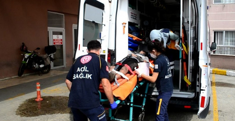 Tekirdağ'da korku dolu anlar! Köpekten kaçan çocuğa araba çarptı