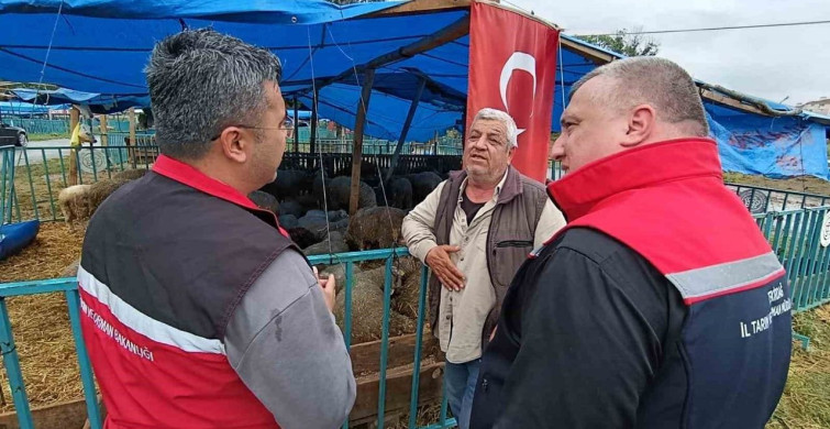 Tekirdağ'da Kurbanlık Satışlarına Sıkı Denetim
