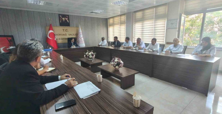 Tekirdağ'da LGS Koordinasyon Toplantısı Yapıldı