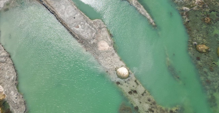 Tekirdağ'da Naip Barajı'nda Su Seviyesi Kritik Düzeye İndi