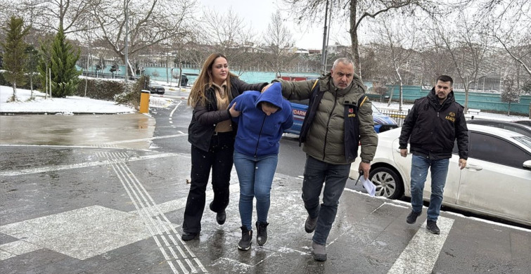 Tekirdağ'da Teyzesini Öldüren Zanlı Adliyeye Sevk Edildi