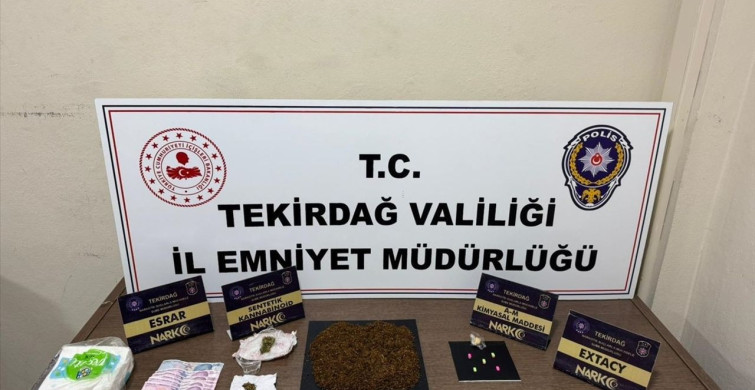 Tekirdağ'da Uyuşturucu Operasyonları Sonucu 16 Tutuklama