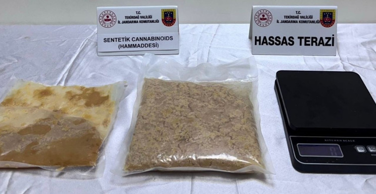 Tekirdağ'da Uyuşturucu Operasyonu: 1 Kilodan Fazla Sentetik Uyuşturucu Ele Geçirildi