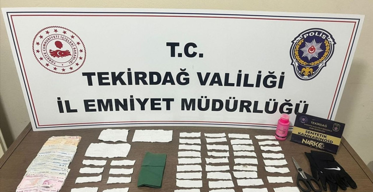 Tekirdağ'da Uyuşturucu Operasyonunda 10 Şüpheli Tutuklandı