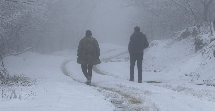 Tekirdağ'da Yüksek Kesimlerde Sis Etkisi