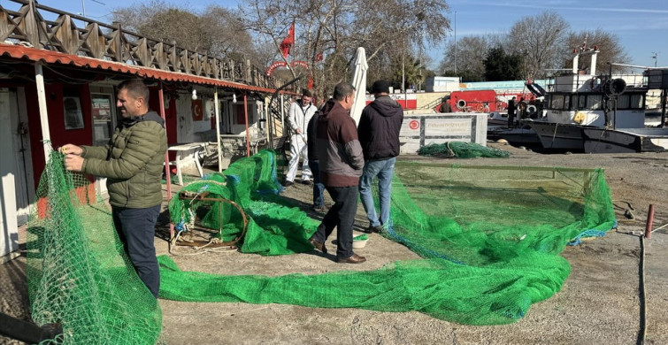 Tekirdağlı Balıkçılar Hamsi Avına Hazırlanıyor