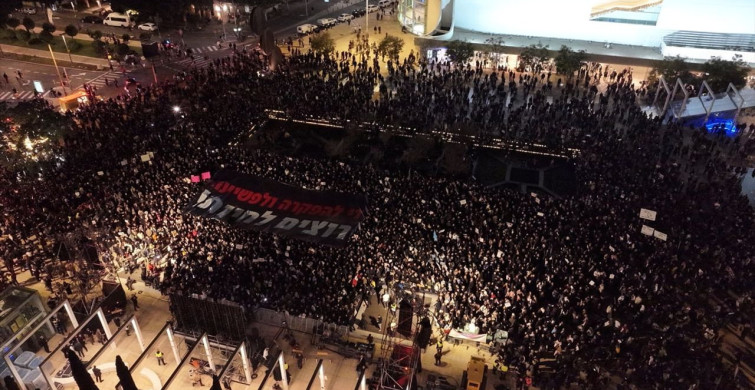 Tel Aviv'de Arap Çoğunluk Protestosu: İsrail Polisine Tepkiler