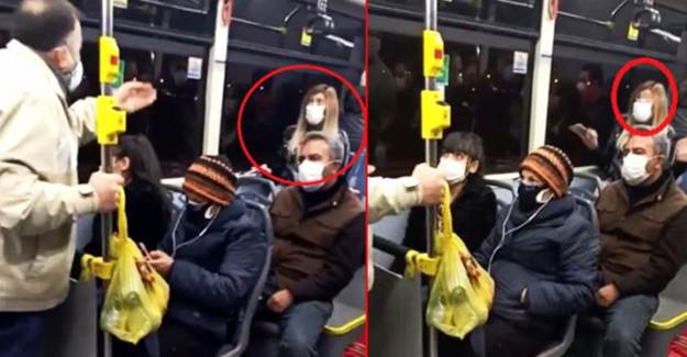 Telefonda Koronavirüslü Çıktığını Söyleyince Otobüsü Karıştırdı