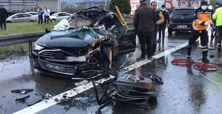 TEM Otabanında Zincerleme Kaza: 14 Araçta Hasar Var