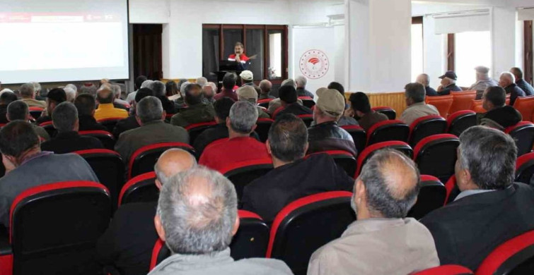 Tercan'da Kırsal Kalkınma ve Sulama Destekleri Toplantısı