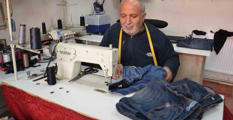 Tercan'da Kurban Bayramı Yoğunluğu Terzilere Yansıdı