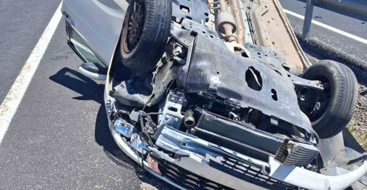 Tercan'da Trafik Kazası: 1 Yaralı