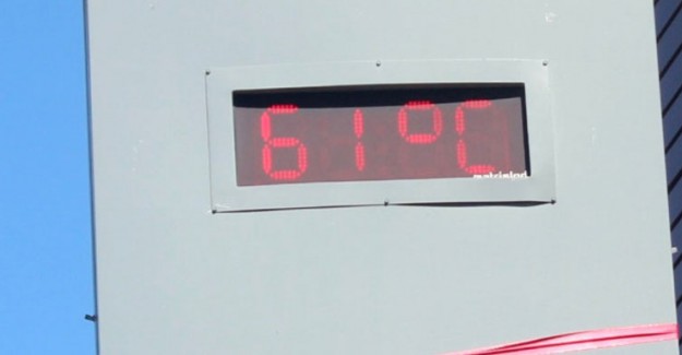 Termometre 61 Dereceyi Gördü, Halk Havuza Koştu