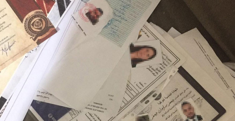 Terör Örgütü Üyelerine Sahte Pasaport Temin Eden Şebeke Çökertildi