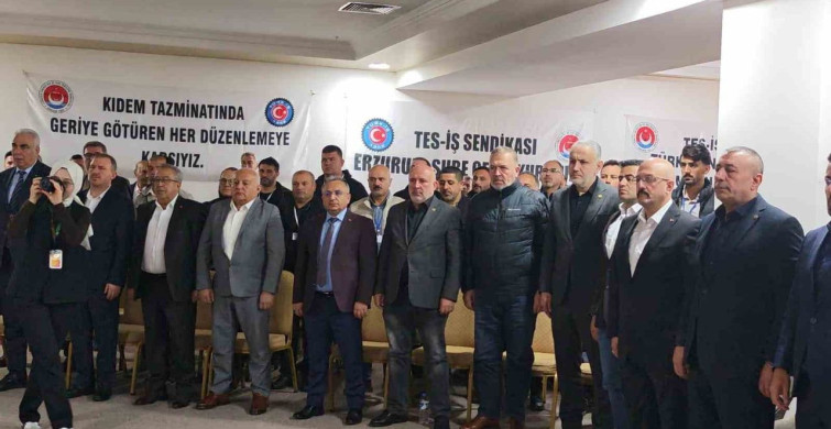 TES-İŞ’de Yeni Dönem: Mustafa Irmak Başkanlık Koltuğuna Oturdu