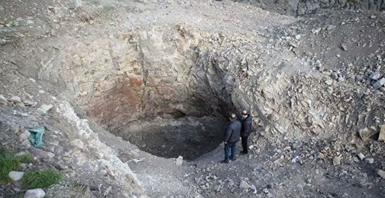 Tesadüfün böylesi: İskilip kalesinde bayrak dikmek için yapılan kazıda tarihi eser bulundu! Gören herkes şaşkına döndü