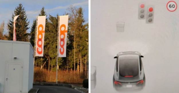 Tesla Otomatik Pilotu, Bayrağı Trafik Işığı İle Karıştırdı
