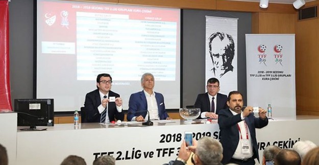 TFF 2. Lig Grupları Belli Oldu!