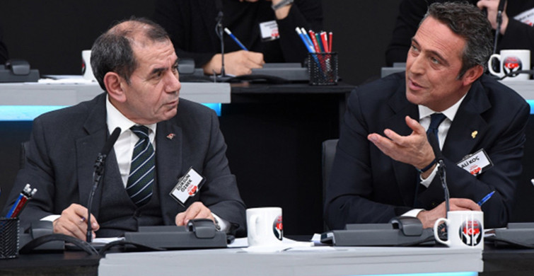 TFF Dursun Özbek ve Ali Koç'un cezasında indirime gitti