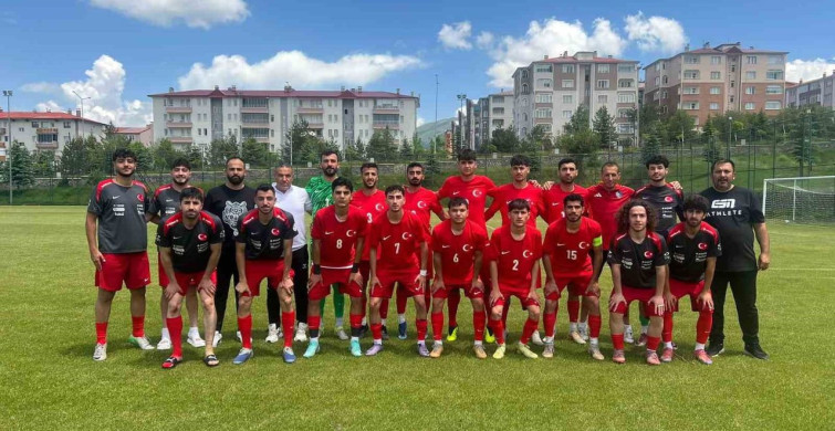 TFF Van bölge karması erzurum'da başarılı performans sergiliyor