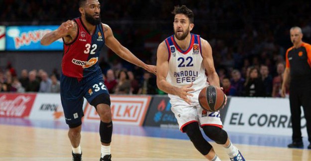 THY Avrupa Ligi 29. Hafta: Baskonia 92 - 102 Anadolu Efes  (Maç Sonucu)