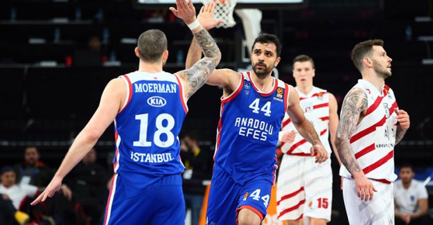 THY Avrupa Ligi 30. Hafta: Anadolu Efes 101 - 95 AX Olimpia Milan (Maç Sonucu)