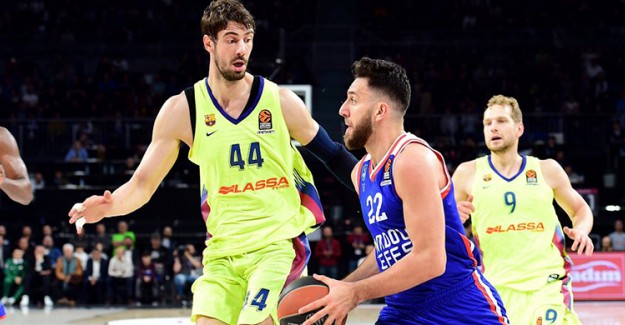 THY Avrupa Ligi Çeyrek Final: Anadolu Efes: 75 - 68 Barcelona Lassa (Maç Sonucu)	