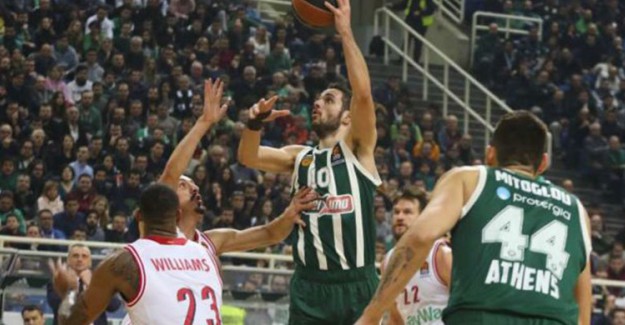 THY Avrupa Liginde Gecenin Maçını Panathinaikos Kazandı